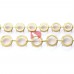 DZL8 Round  empty cup chains